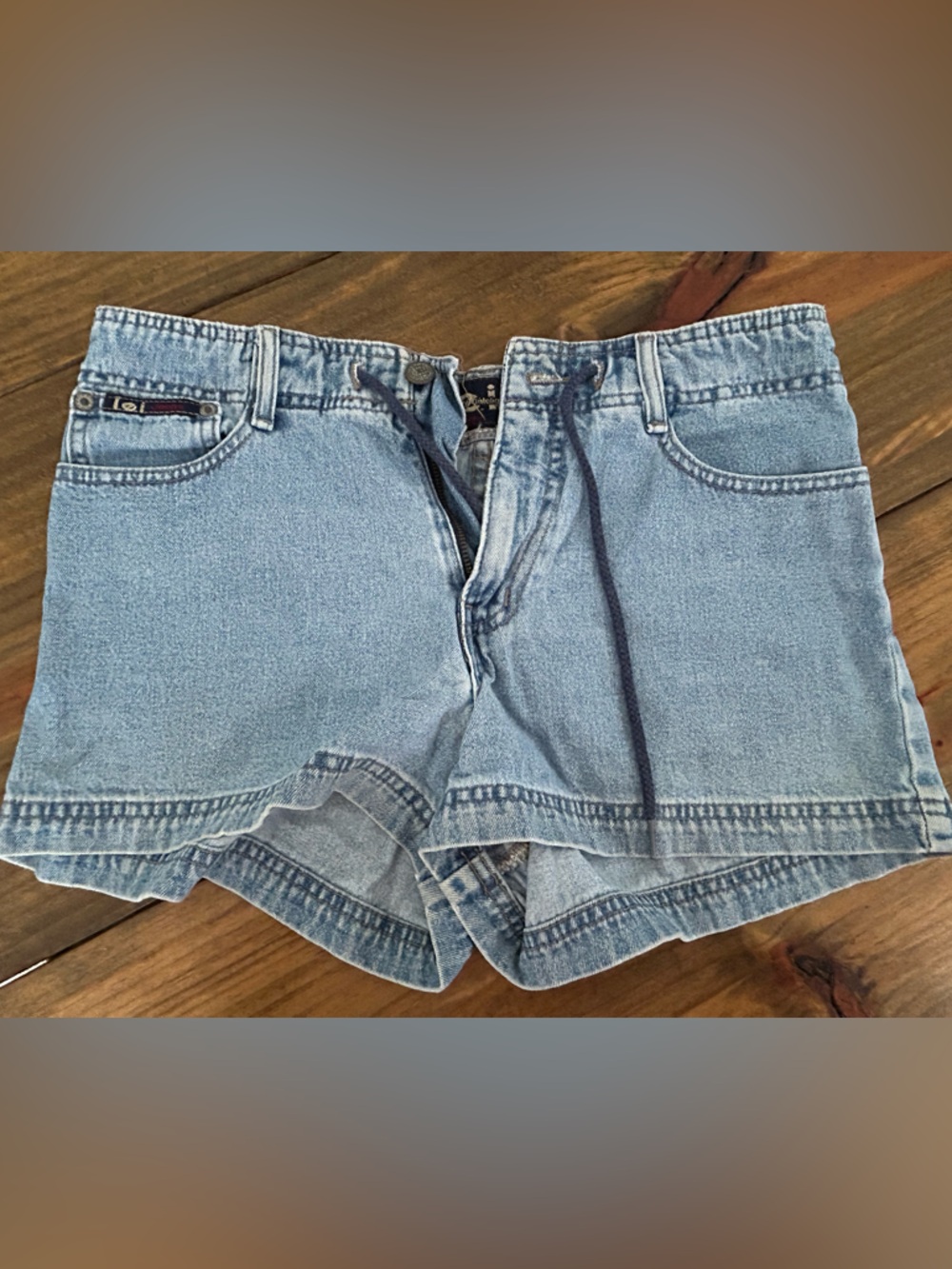 ✨lei Light Blue Denim Jean Shorts